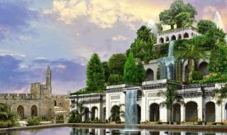 古巴比伦空中花园复原图 古巴比伦空中花园复原图
